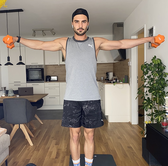 Kurzhantel Übungen City Outlet Blog Philipp Rafetseder Seitenheben