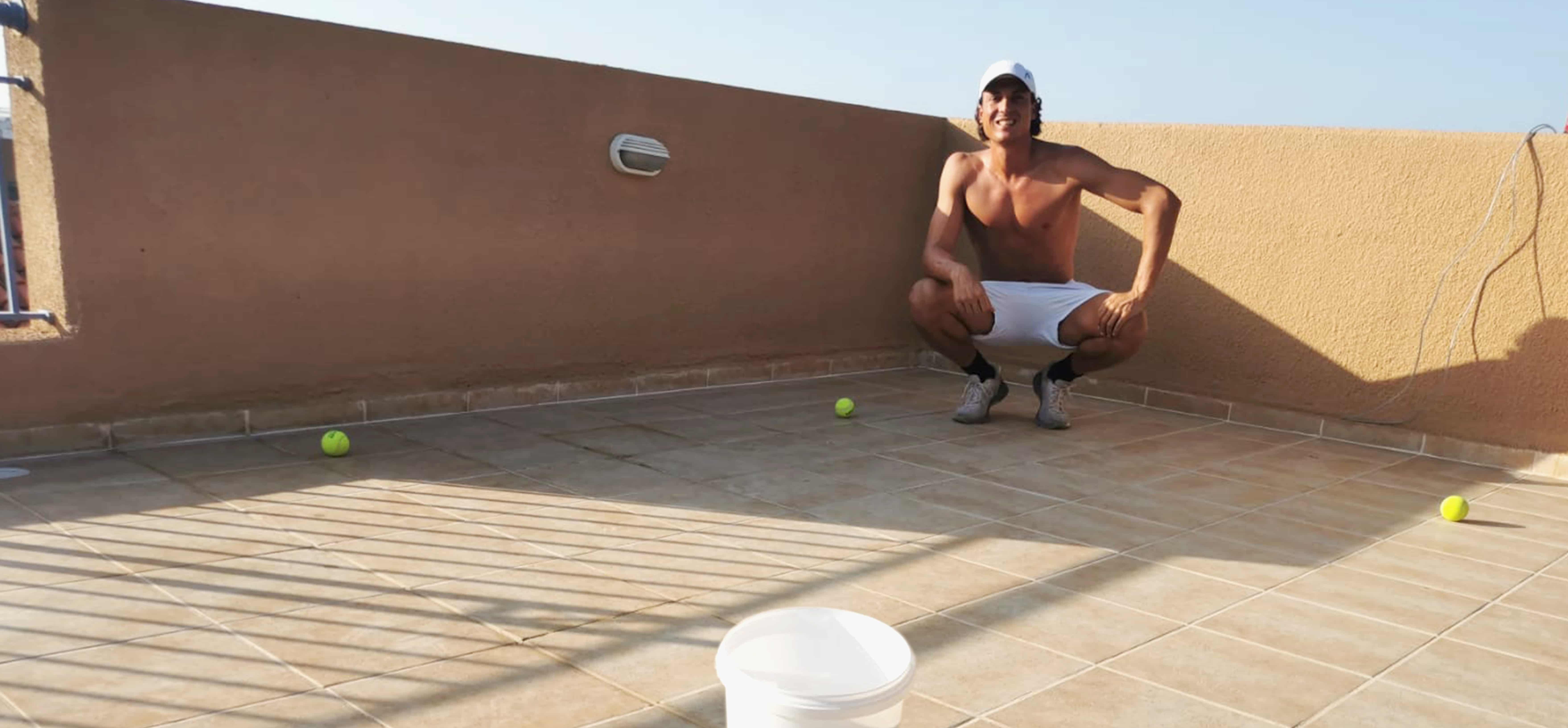 Beinarbeit Tennis City Outlet Blog Dominik Wirlend Ballsammellauf