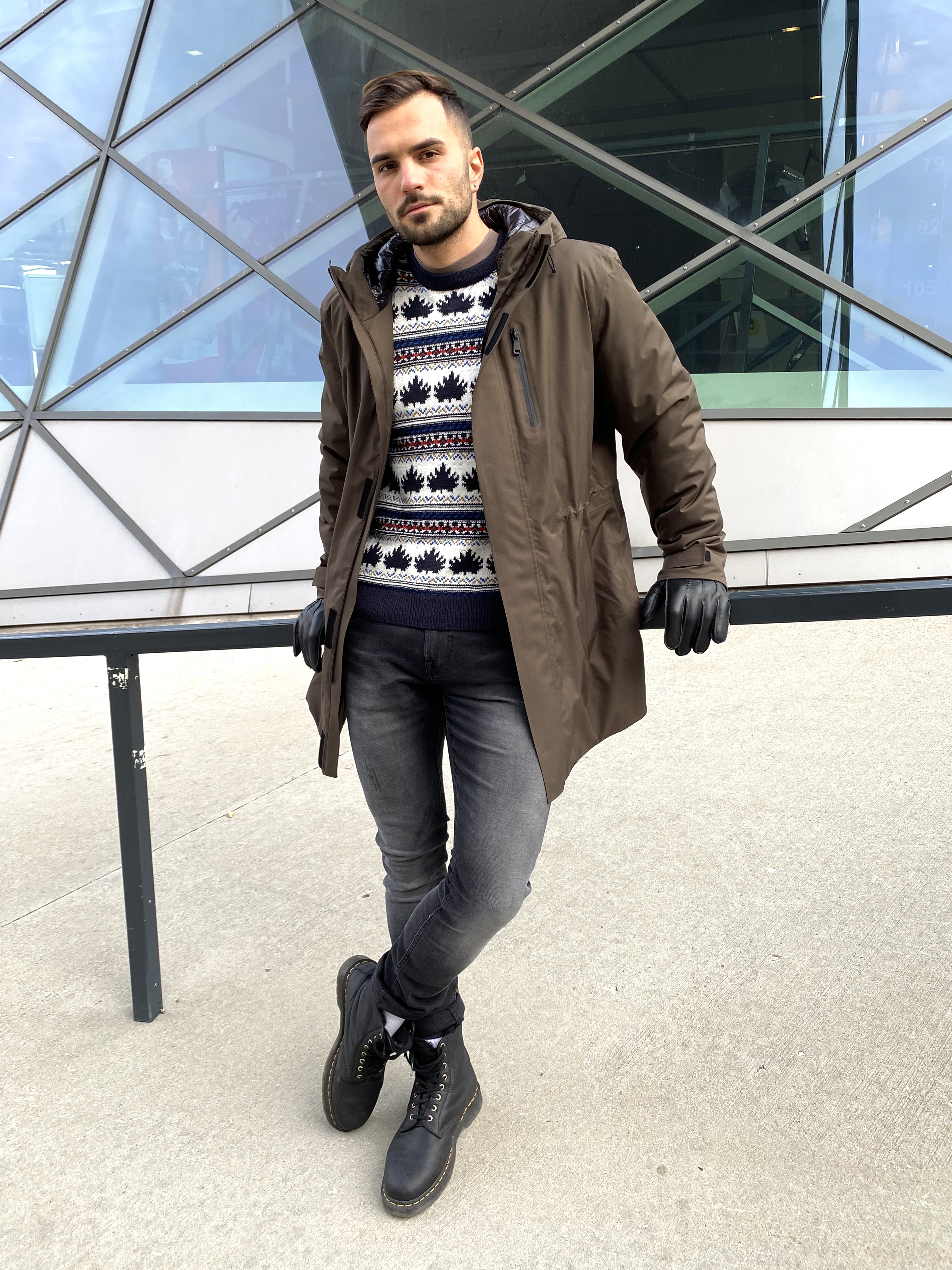 Winter Outfits Herren City Outlet Blog Philipp Rafetseder Strick Look